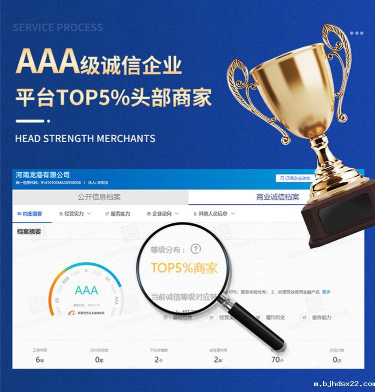 公司拥有AAA级诚信企业证书 公司拥有AAA级诚信企业证书