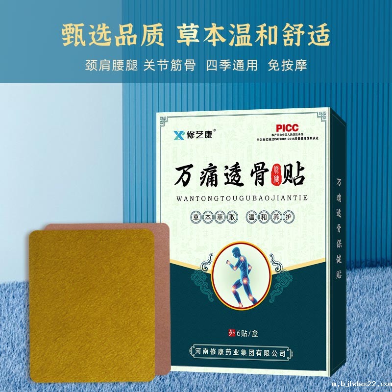 万通透骨贴产品包装 万通透骨贴产品包装