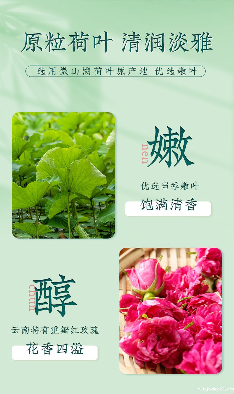 大肚茶选用原料荷叶清润淡雅 大肚茶选用原料荷叶清润淡雅